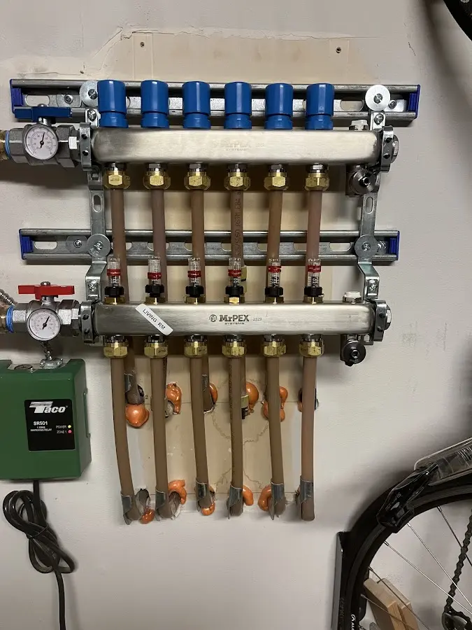 Plumber performing Leak Detection at a residential property in Monahans